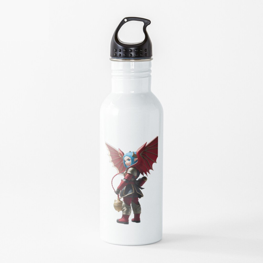 Elven Winged Mage - Water Bottle